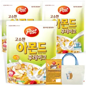 포스트 아몬드 후레이크 620g x 3팩 + 랜덤 증정 2개