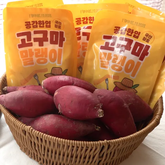 공감한입 고구마말랭이 60g 10봉
