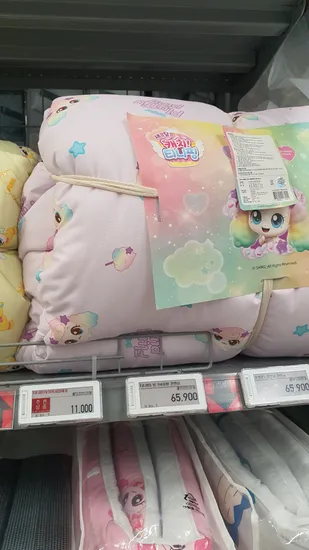 포실핑 11,000원 피카츄 15,000원 차렵이불