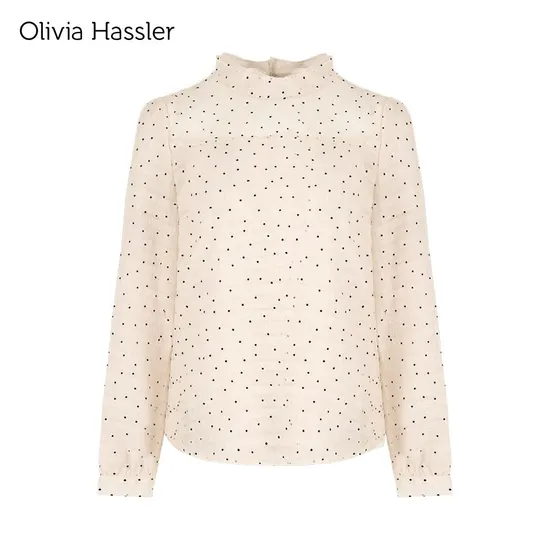 올리비아하슬러 반넥 블라우스 90~105