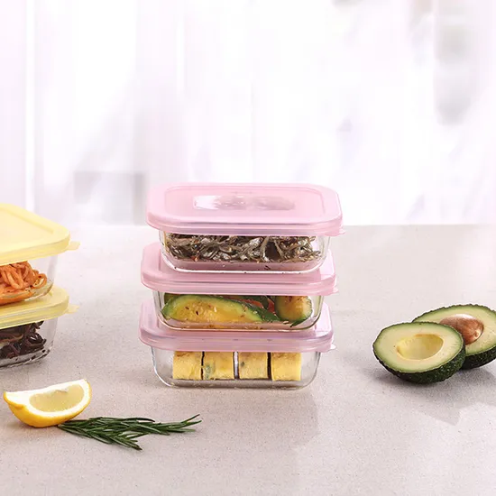 쉬젤 피오레 내열용기 직사각 3종세트