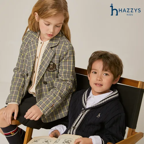 헤지스 키즈 바시티 져지 점퍼