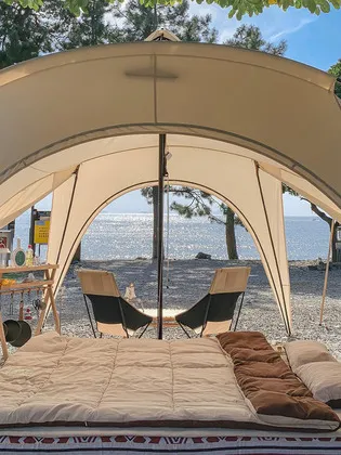 깃든 캠핑용 이불침낭