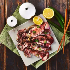 국내산 통찜 오징어 1kg 6-15미