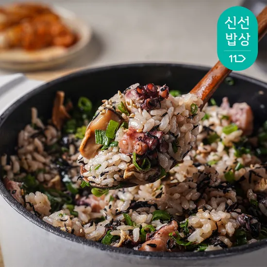 프로즌 솥밥 문어 스테이크 1+1