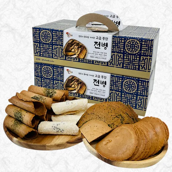 옛날과자 전통 고급종합전병 1kg+1kg 11,480원