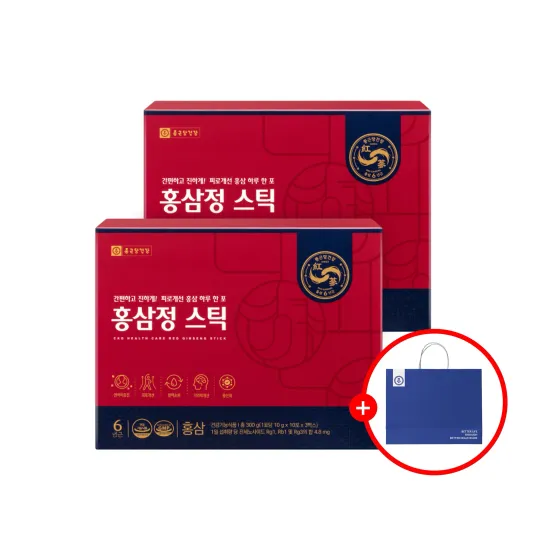 종근당건강 홍삼정스틱 1+1 총 60포