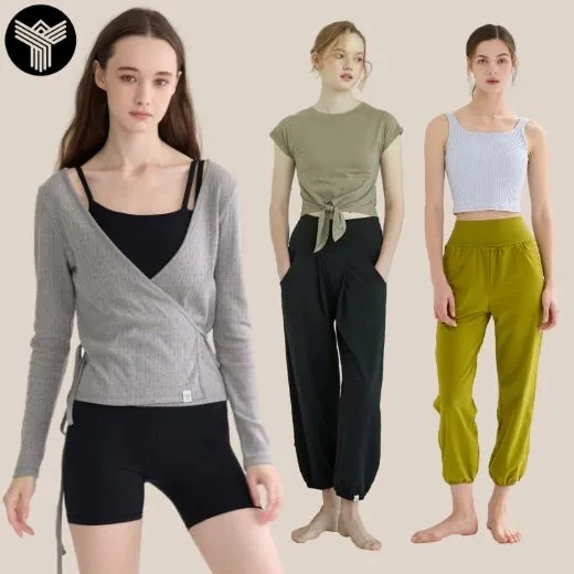 푸르나 원 턱 요가 팬츠