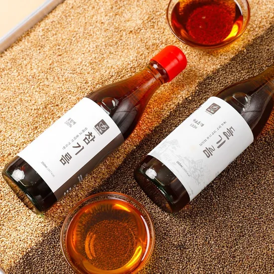 저온 압착 참기름 2병