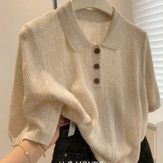 간절기 꽈배기 골지니트