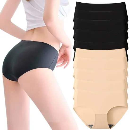 무봉제 심리스 노라인 여성팬티 10장