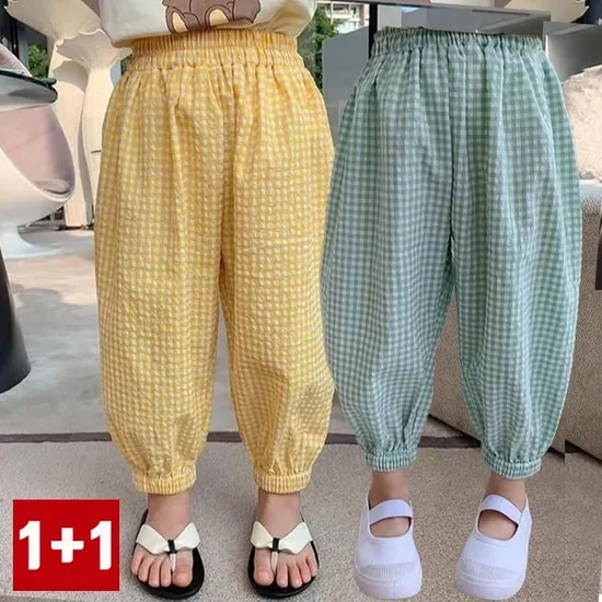 사각체크 유아고쟁이 1+1