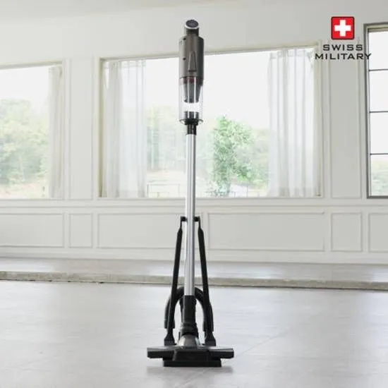 스위스밀리터리 터보슬림 무선 청소기