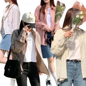 엔소아 가을 가디건 셔츠 블라우스 외 다양