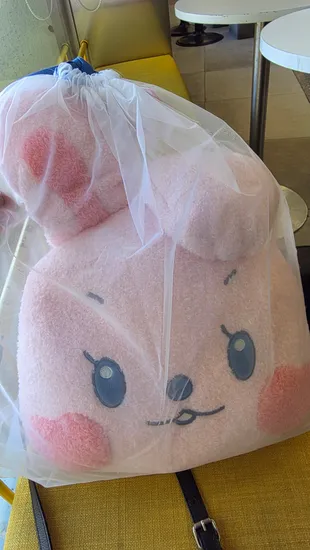 토끼쿠션 오리크로스백