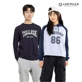 에어워크 주니어 맨투맨 티셔츠