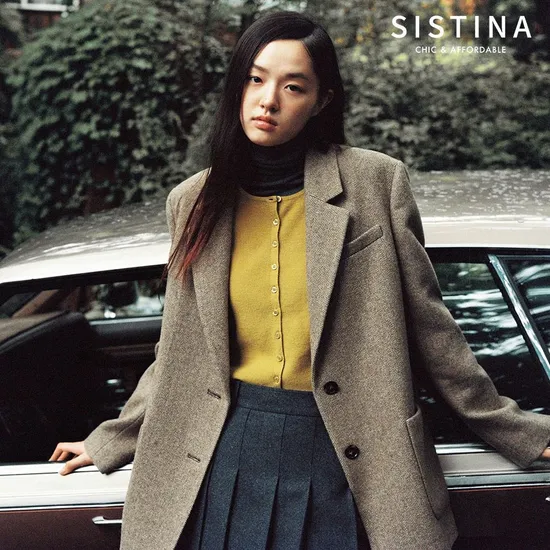 시스티나 와이드카라 집업 가디건 55~77 외 다양