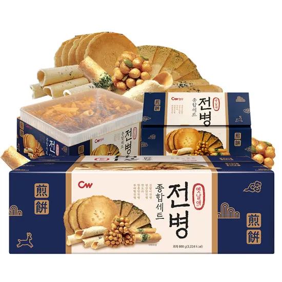 청우 옛날애 종합전병세트 800g