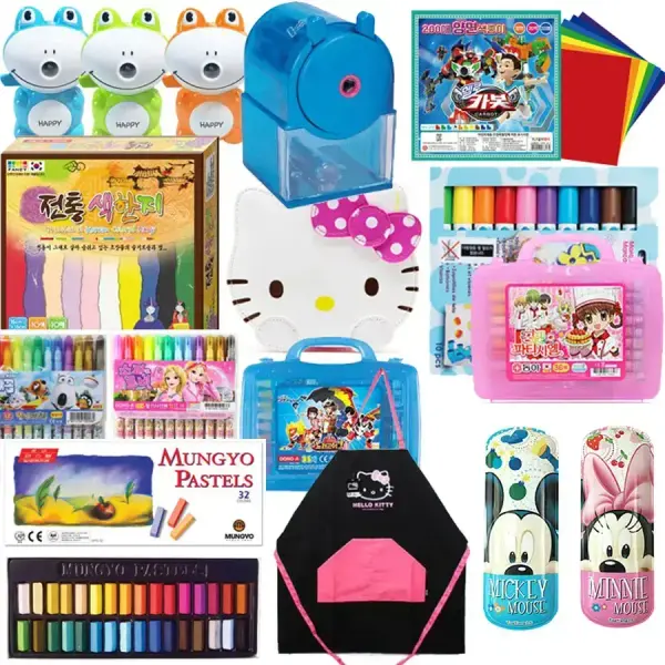 연필깎이 사인펜 색연필 2세트 외 다양 2,000원~