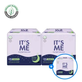 잇츠미 팬티형 유기농 입는오버나이트 4개입 3팩