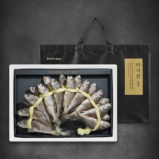 영광법성포 참굴비 장대세트 20미 1.4kg 18-20cm 선물용 가방