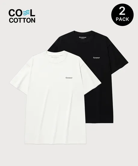 커버낫 쿨코튼 티셔츠 2팩