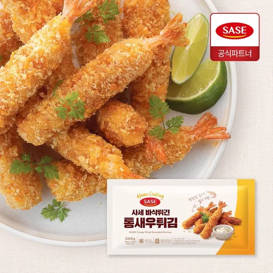 사세 바삭튀긴 통새우 300g 총 5봉