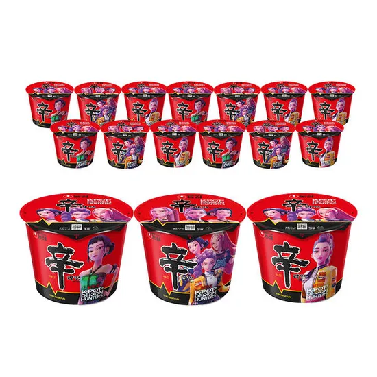 농심 신라면 큰사발 114g 16개