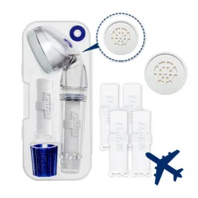 여행용 필터 샤워기 휴대용세트 석회필터2개 세디먼트필터6개