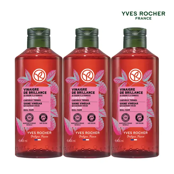 이브로쉐 라즈베리 샤인 헤어식초 400ml 3개