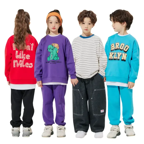 바브키즈 라벨팬츠