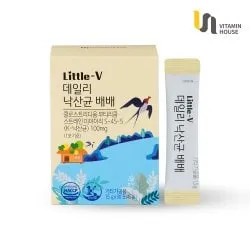 비타민하우스 리틀브이 어린이 데일리 낙산균 30포 (1개월분)