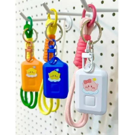 꿈돌이 LED 키링 블루 오렌지 화이트