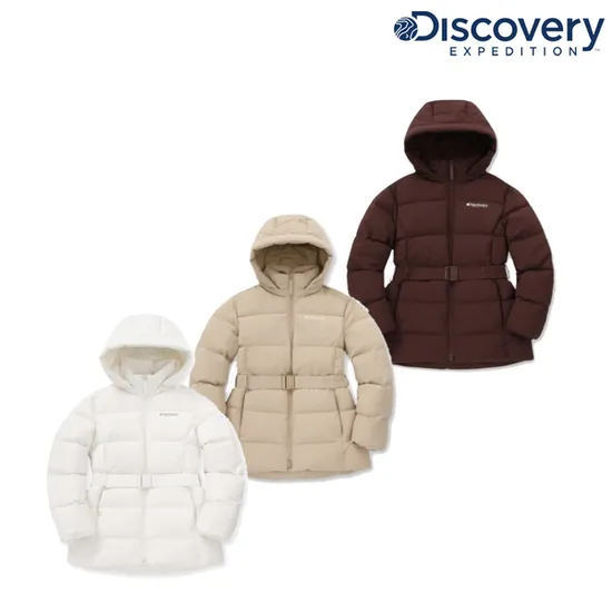 디스커버리 베니아 구스다운 미드패딩