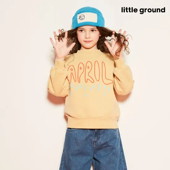 리틀그라운드 룰라비 핑크 울혼방 가디건