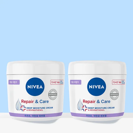 니베아 리페어 앤 케어 크림 400ml 2개
