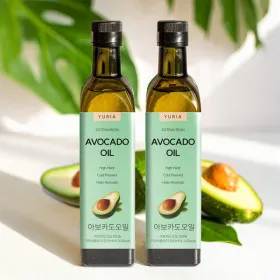 저온압착 엑스트라버진 아보카도오일 2병
