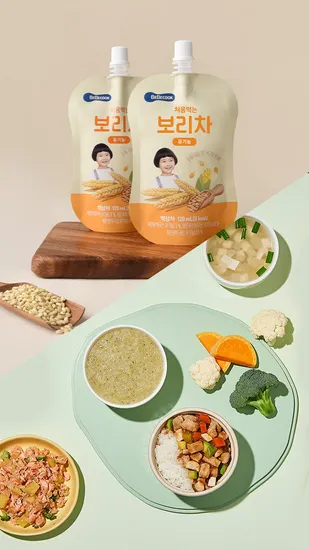 베베쿡 유기농 보리차 1박스