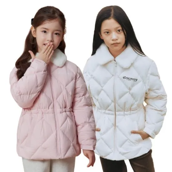 디스커버리 키즈 멜로즈 튜브다운 경량미드패딩