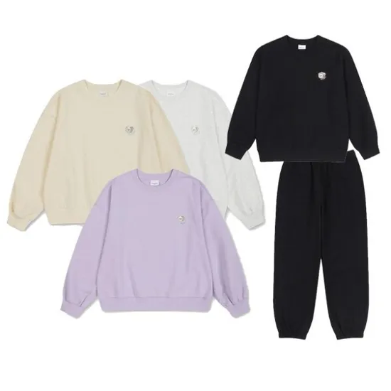 폴햄키즈 맨투맨/바지