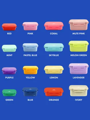 컬러스텐용기 4종세트