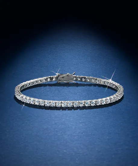 로이드 테니스 팔찌 3mm