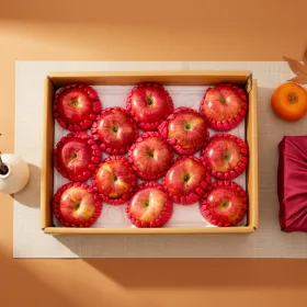 햇홍로사과 선물세트 9구