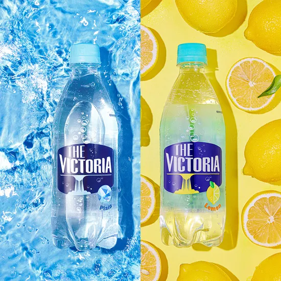 더 빅토리아 탄산수 플레인 500ml 20개 레몬 500ml 20개 총 40개