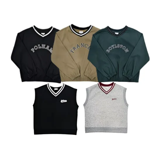 폴햄키즈 브이넥 티셔츠 조끼