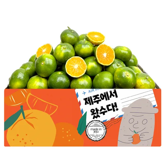 제주 햇 극조생귤 혼합(2S-L) 4kg 1박스