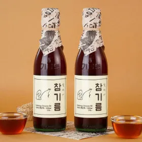 달방아 통깨 100% 옛날 방식 참기름 350ml