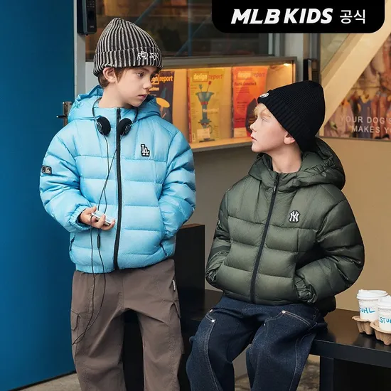 MLB 키즈 베이직 스몰로고 맨투맨