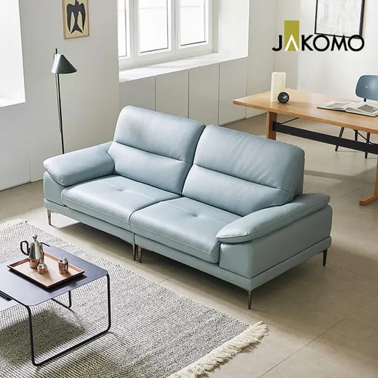 자코모 로세티 3인 럭스 통가죽 천연면피 소파