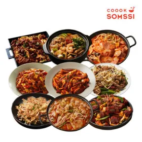 쿡솜씨 제육오징어김치찌개된장찌개 세트 외 다양